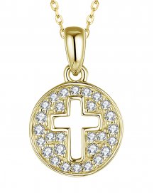 CROSS DIAMOND PENDANT (TP2385)